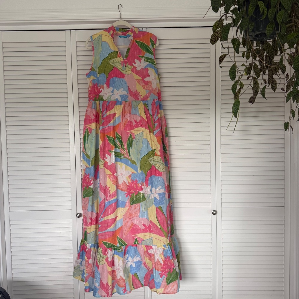 NWT - Tori Richard Island Love Song Iman Maxi - Women L